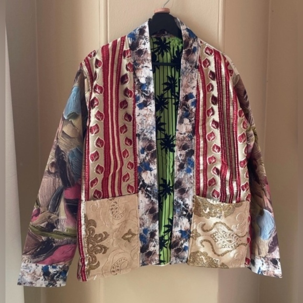 Women's handmade Boho Patchwork Jacket